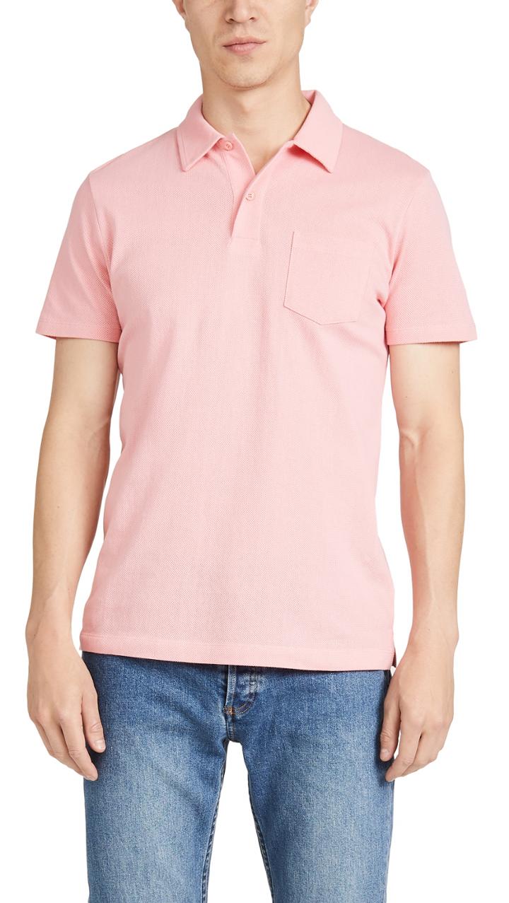 Sunspel Short Sleeve Rivieria Polo Shirt