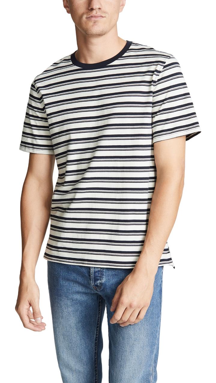 Vince Variegated Short Sleeve Tee