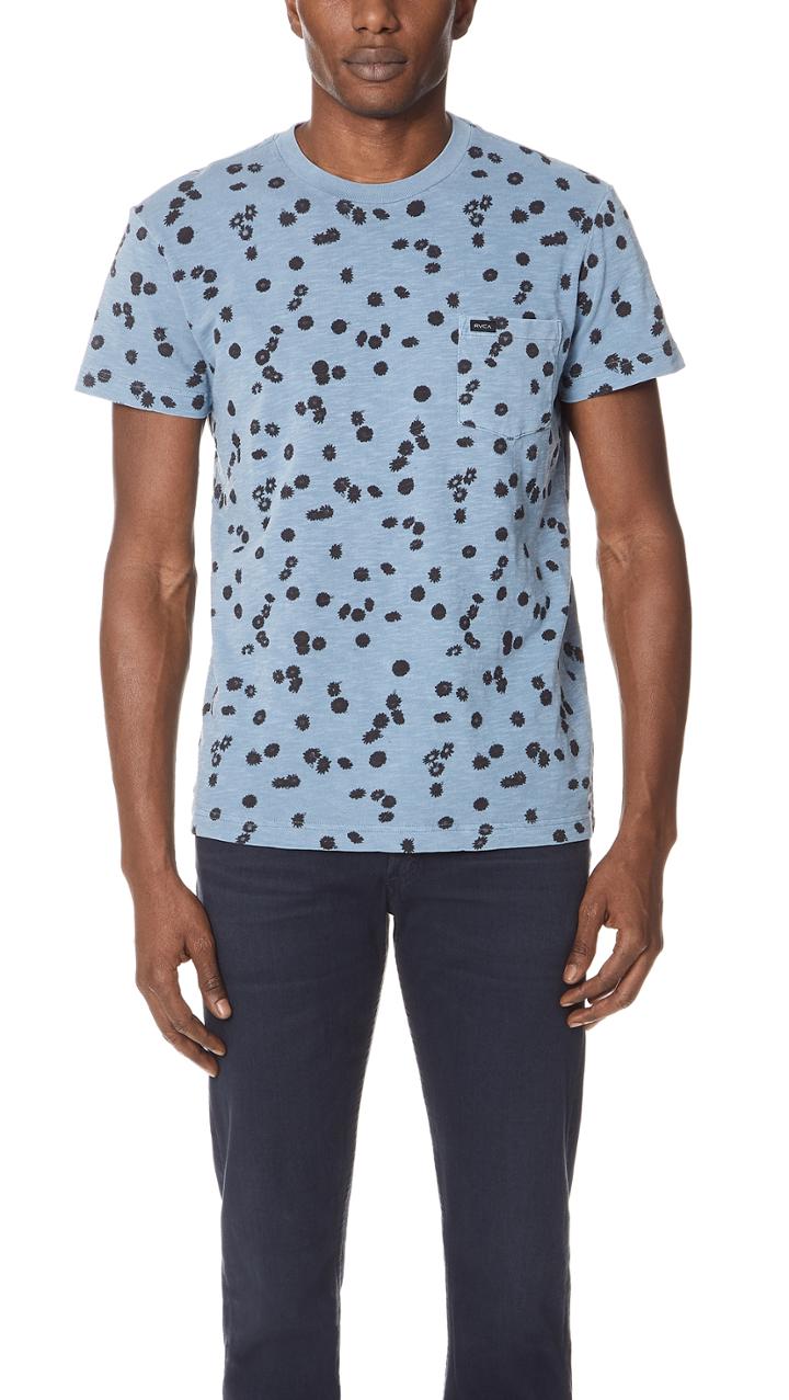 Rvca Od Floral Tee