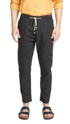 The Silted Company Striped Coffin Trousers