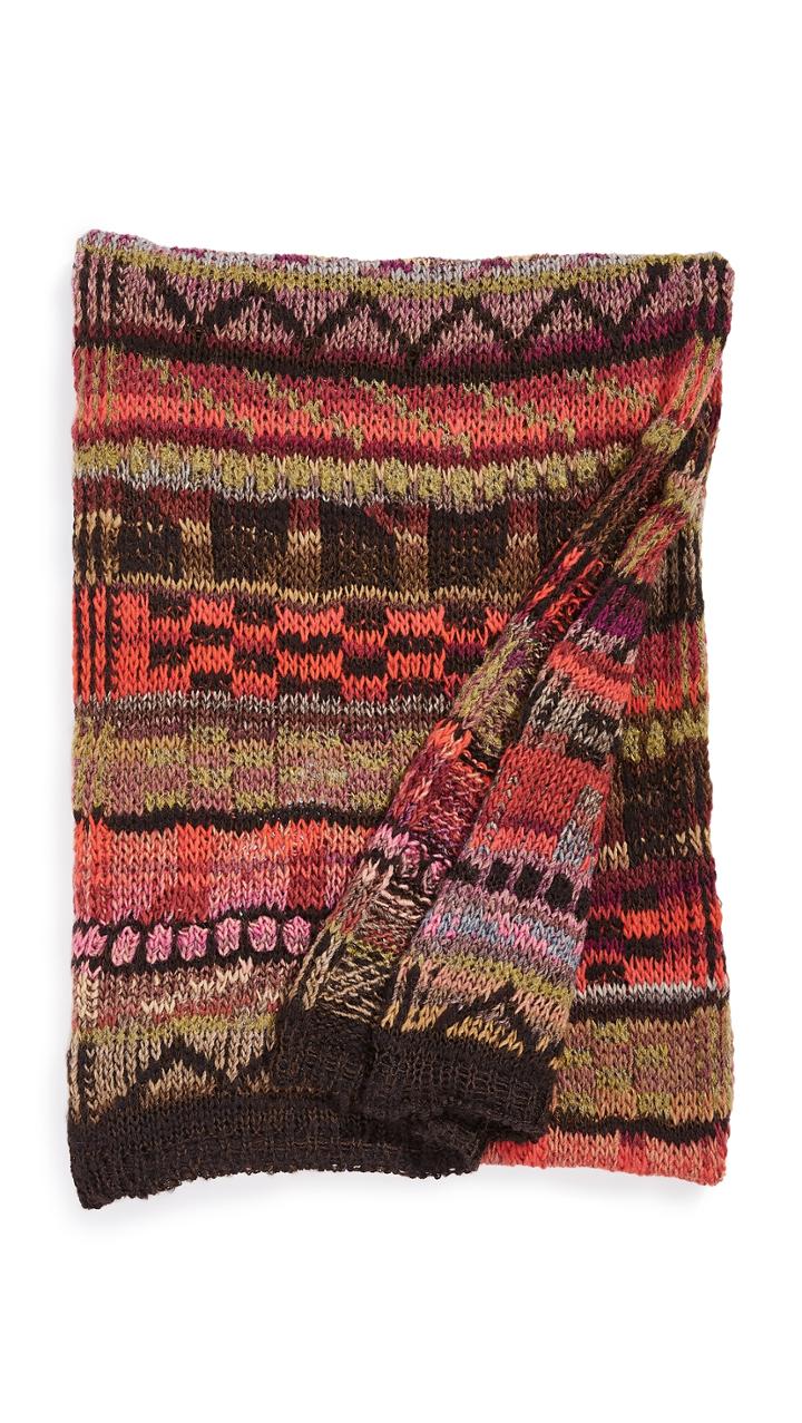 Missoni Variegated Knit Scarf