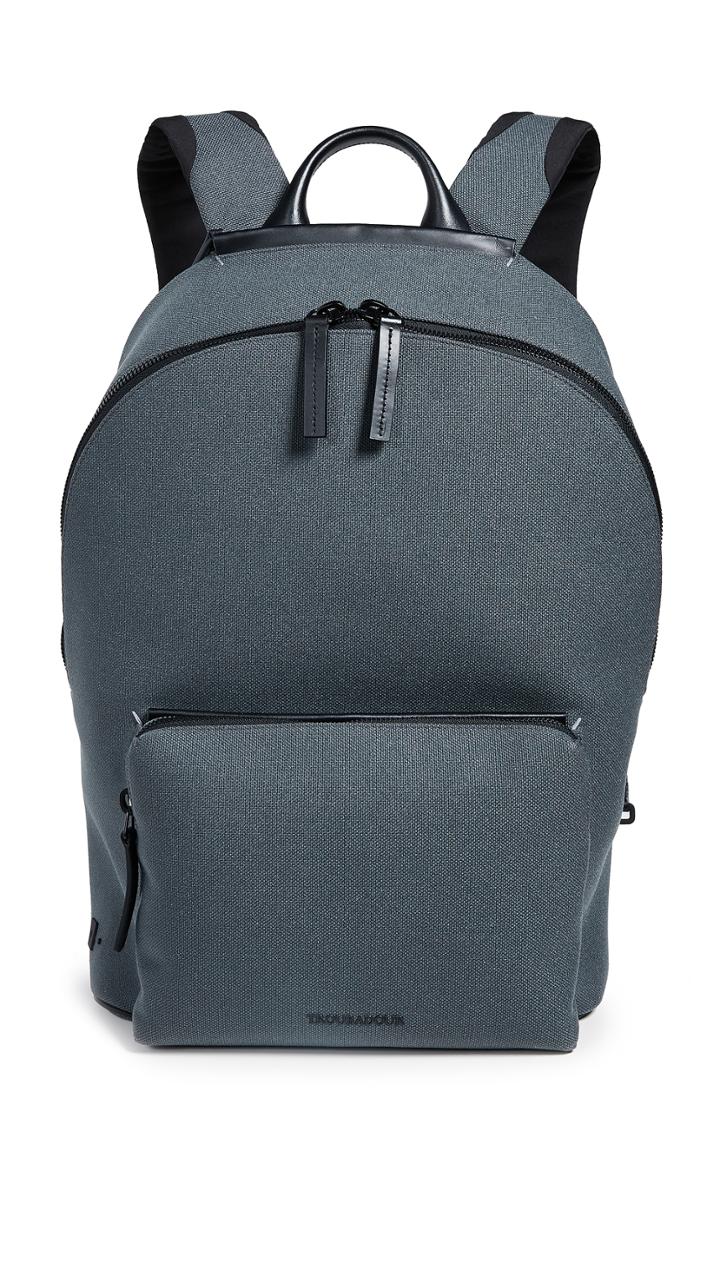 Troubadour Canvas Zip Top Rucksack