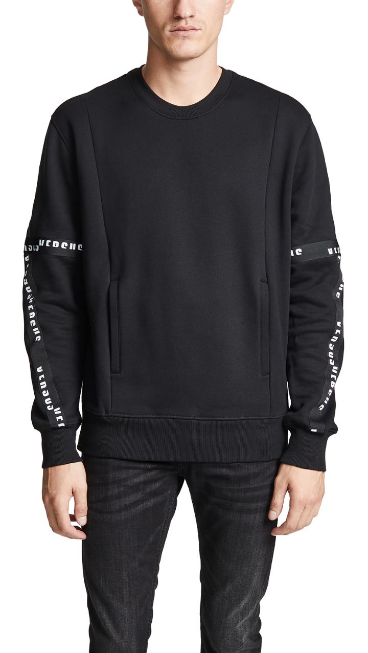 Versus Logo Tape Sweatshirt