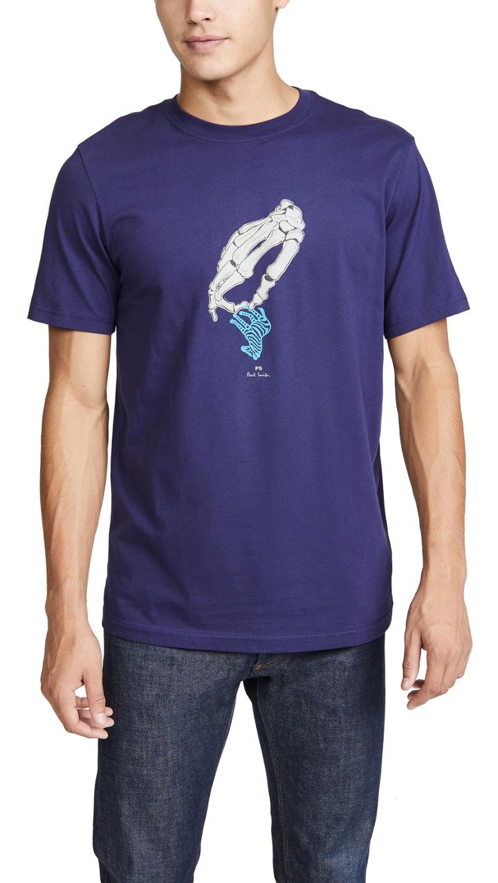 Ps Paul Smith Reg Fit Tee Hand