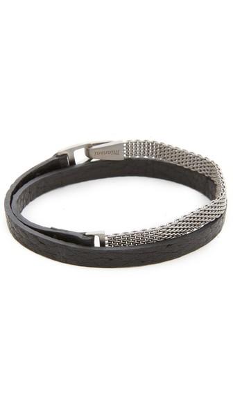 Miansai Moore Half Mesh Wrap Bracelet