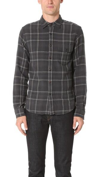 Alex Mill Cabin Plaid Flannel Shirt