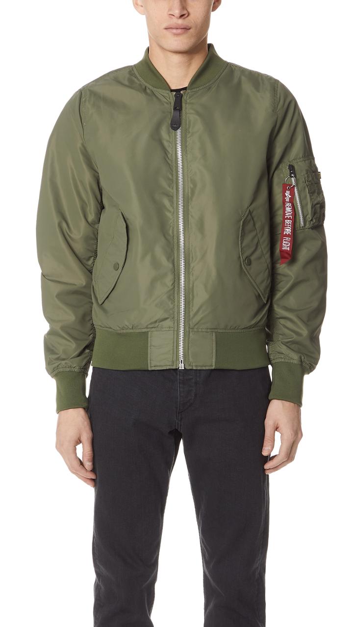 Alpha Industries L 2b Scout Bomber Jacket