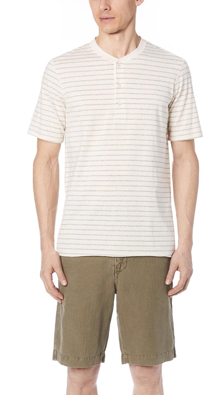 Billy Reid Short Sleeve Henley