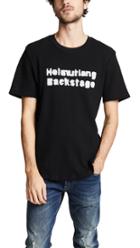 Helmut Lang Re Edition Backstage Print Tee