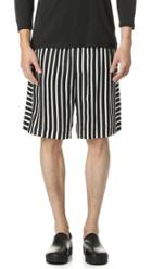 Mcq Alexander Mcqueen Paneled Shorts
