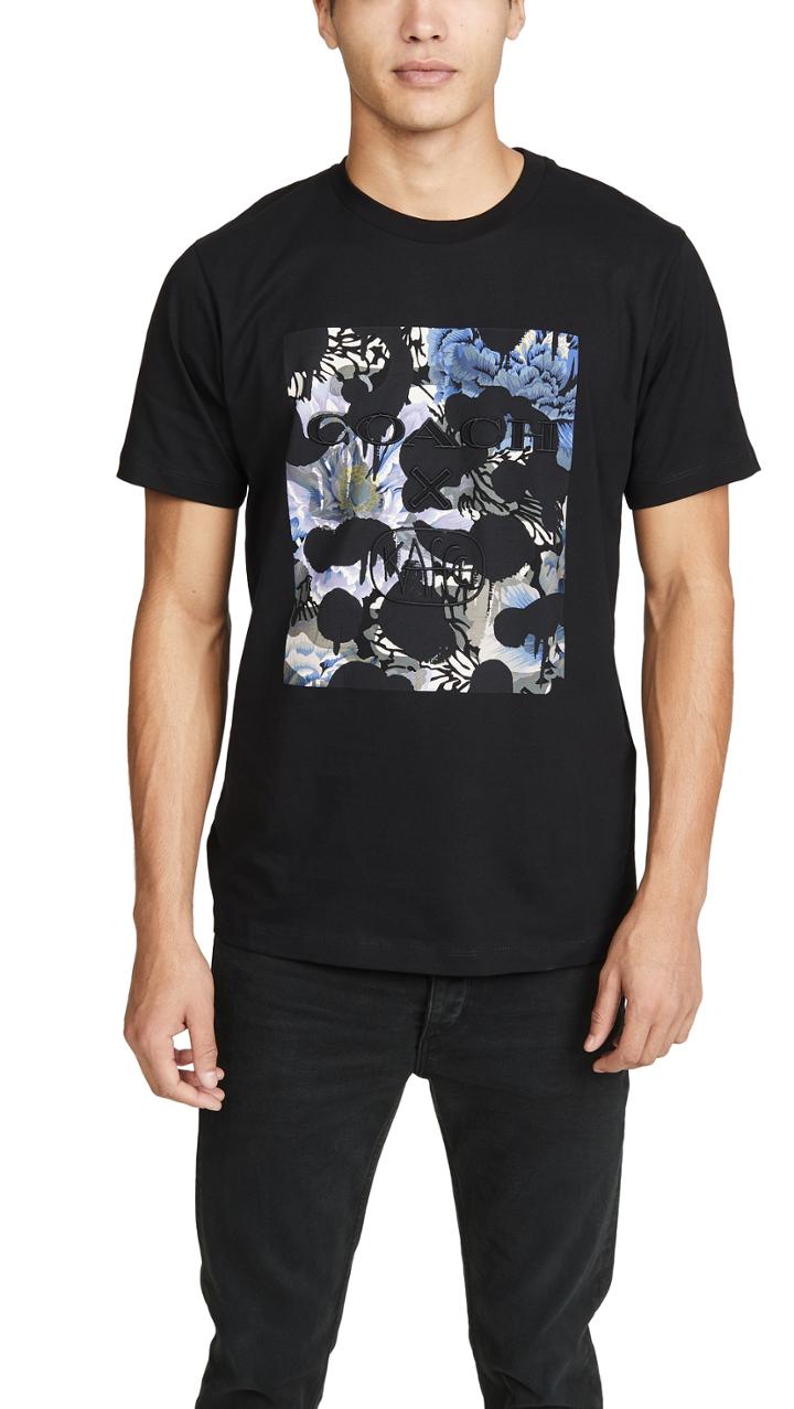 Coach 1941 Wide Beast Kaffe Fasset Print Tee