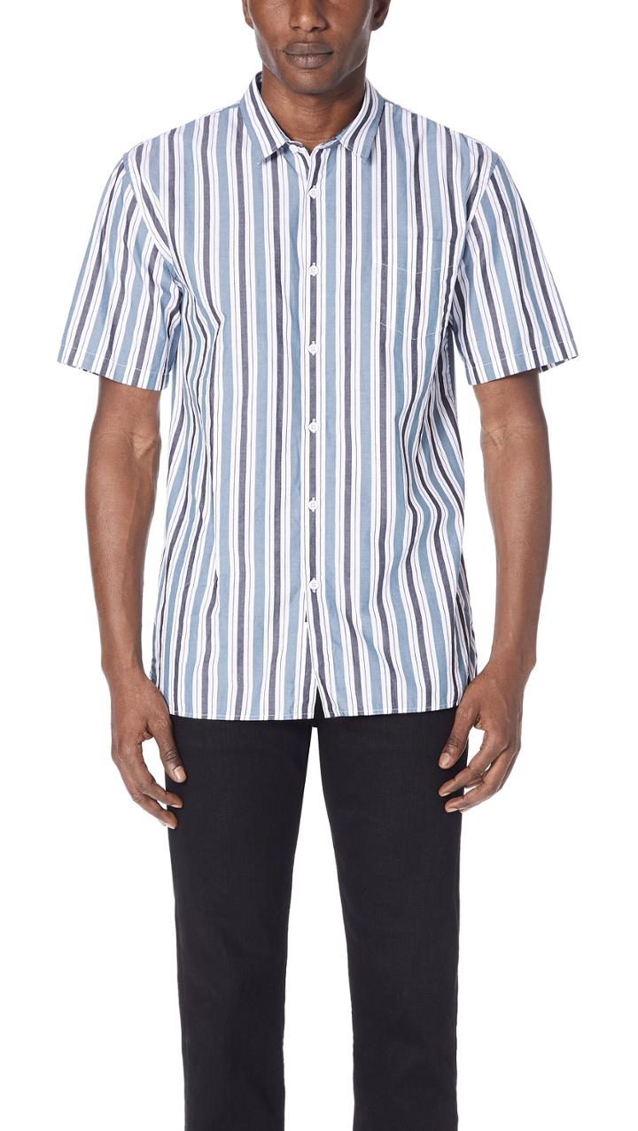 Zanerobe Striped Button Down Shirt