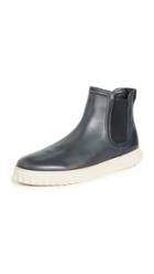 Salvatore Ferragamo Talos Leather Sneaker Boots