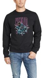 Kenzo Mountains Logo Crew Neck Sweatshirt