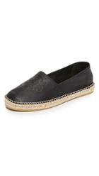Kenzo Slit Tiger Head Leather Espadrilles