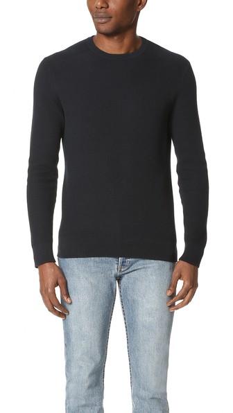 Theory Hilbet Breach Crew Neck Sweater