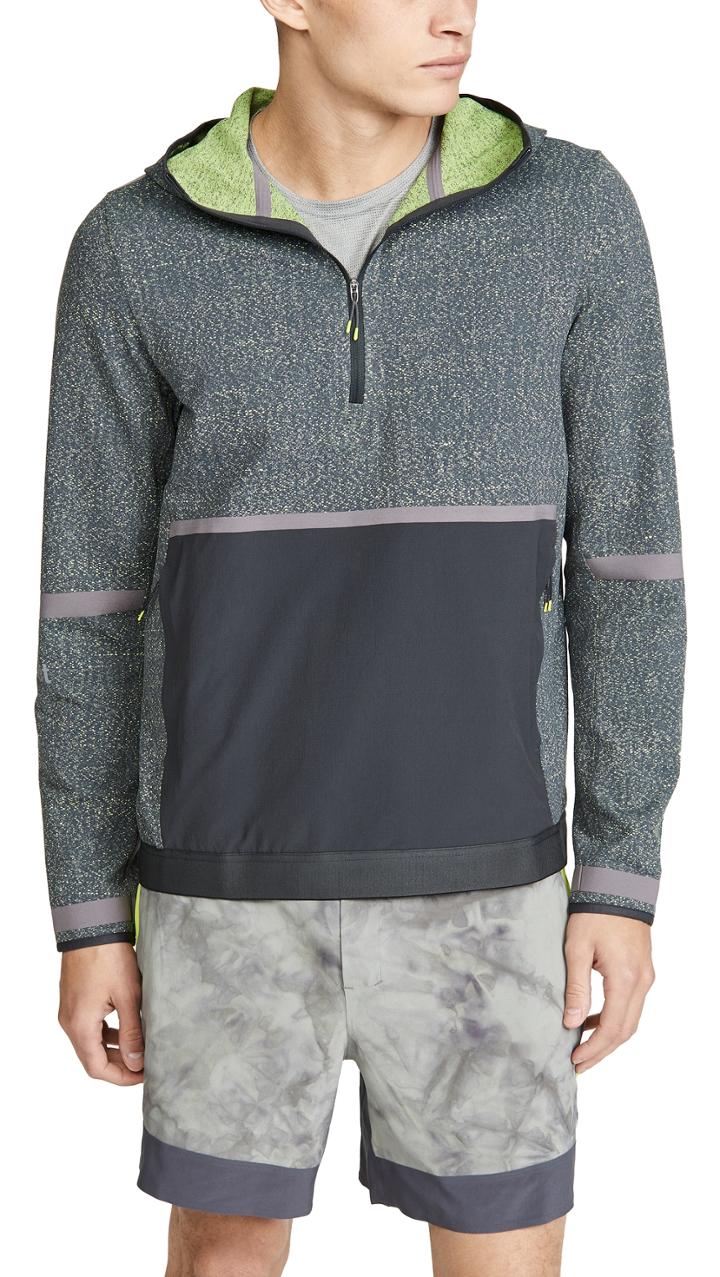Robert Geller X Lululemon Take The Moment Hooded 1 2 Zip Jacket