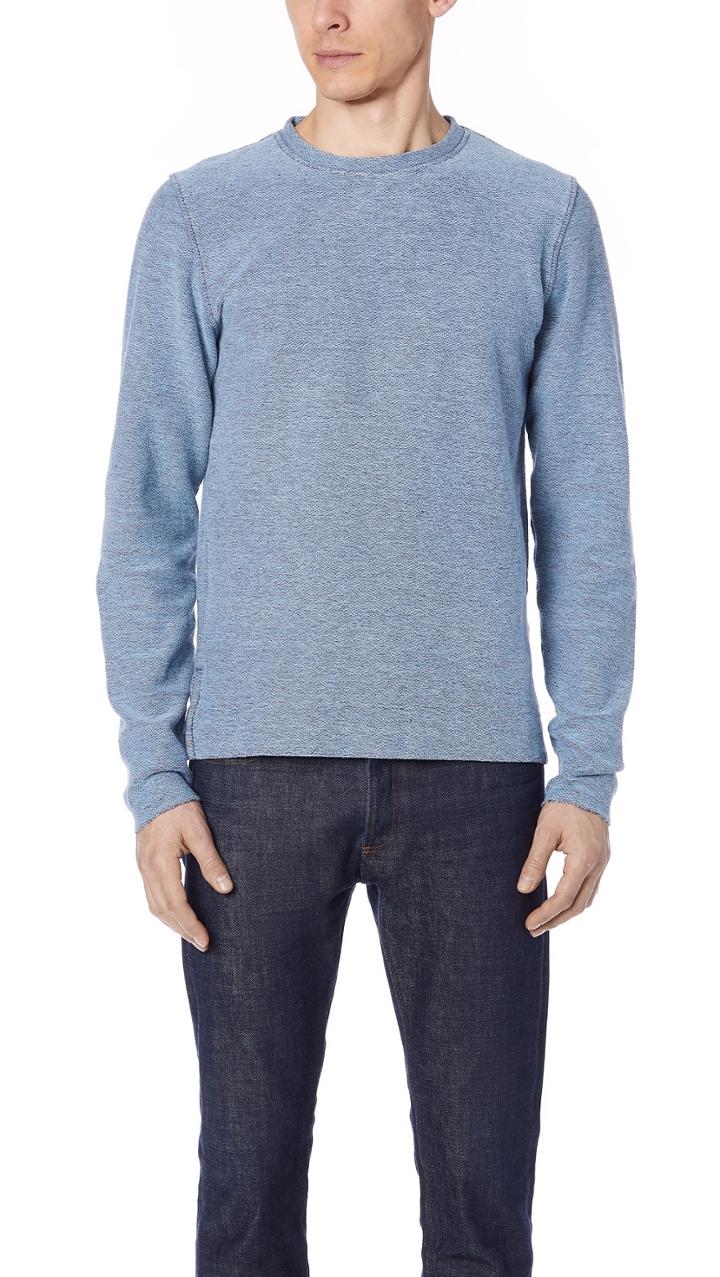 Norse Projects Halfdan Indigo Sweatshirt