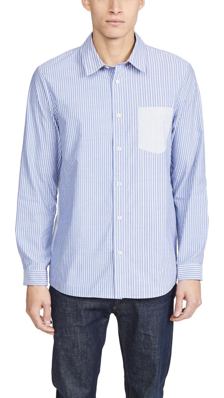 A P C Chemise Stripes Shirt