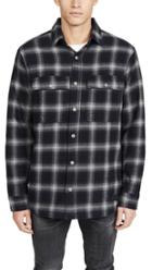 Ksubi Strata Quilted Shirt Jacket
