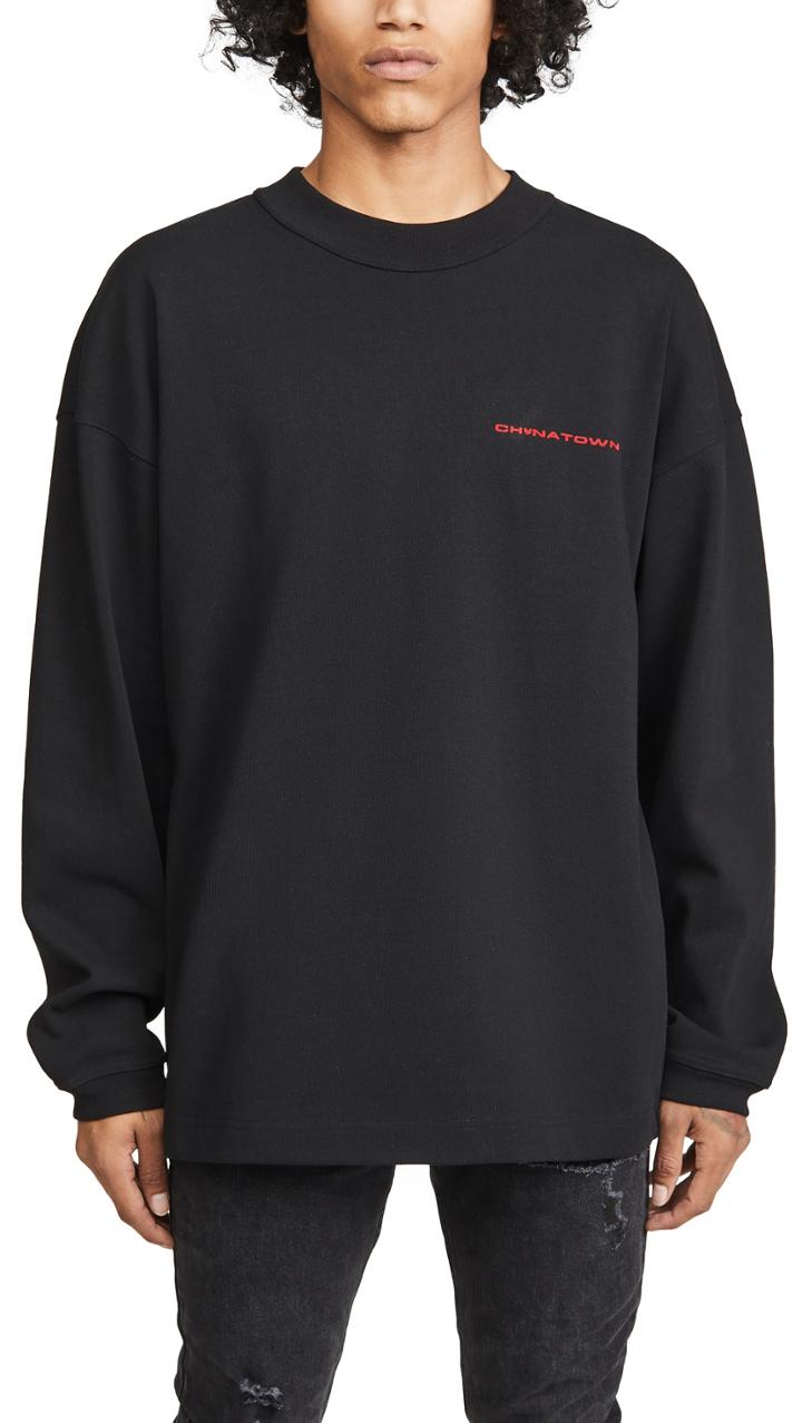 Alexander Wang Chynatown Long Sleeve T Shirt