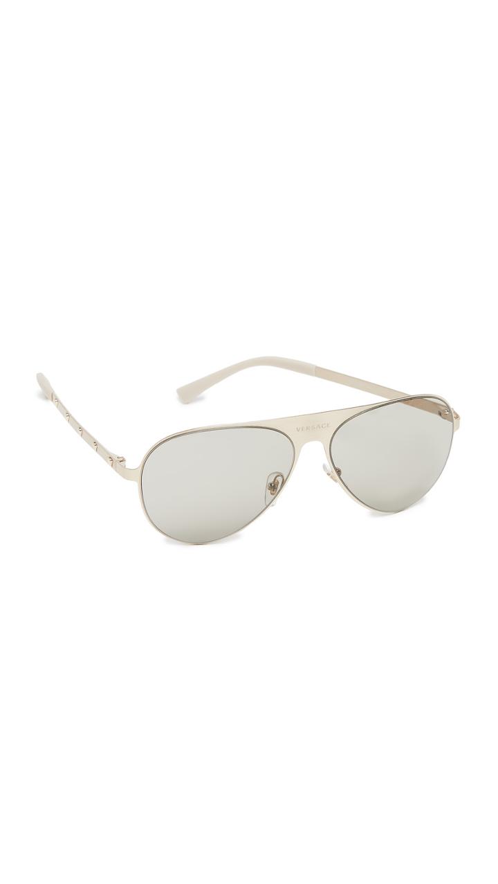 Versace Medusina Pilot Sunglasses