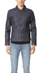 A P C Raw Denim Work Jacket