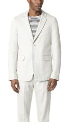 Vince Relaxed Linen Blazer