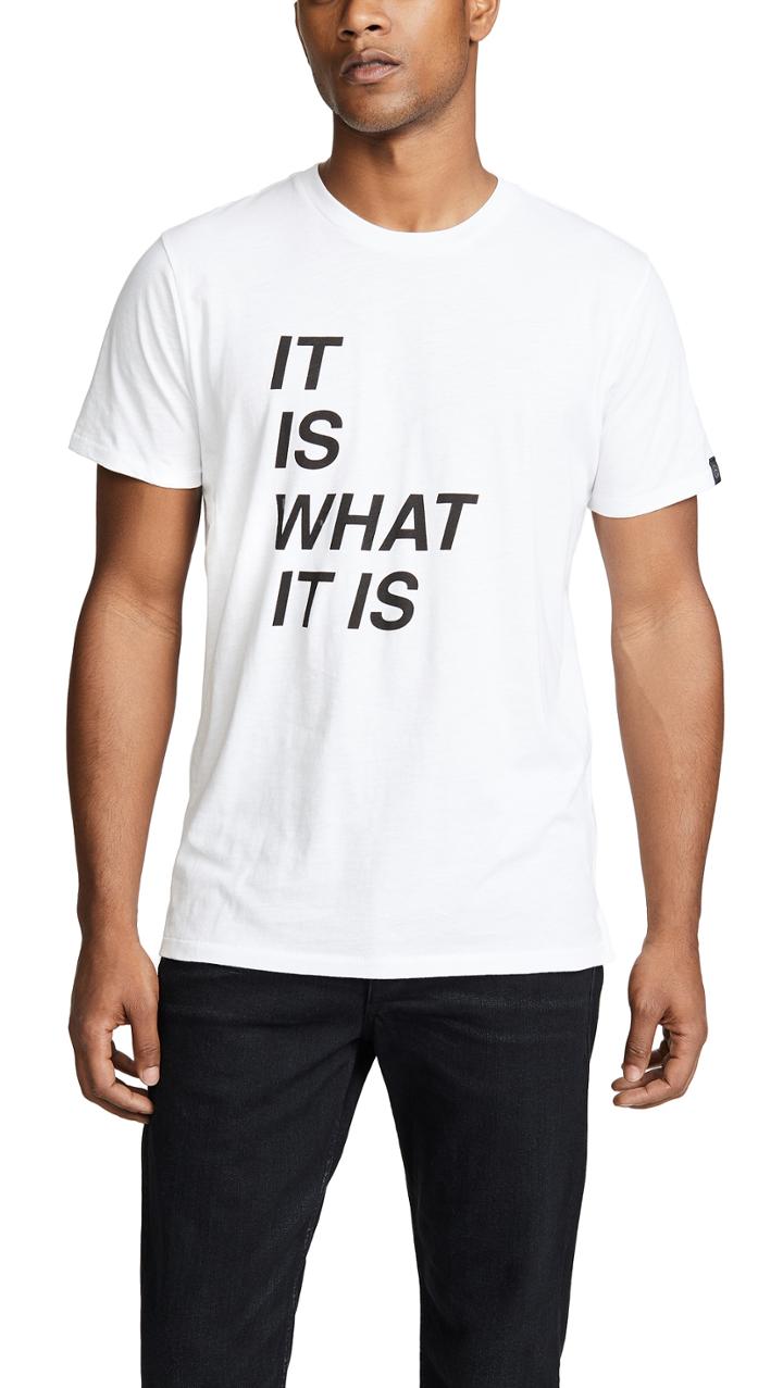 Rag Bone It Is What It Is Tee
