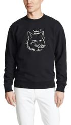 Maison Kitsune Ancora Fox Head Sweatshirt