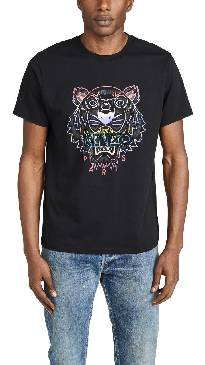 Kenzo Gradient Tiger Tee Shirt