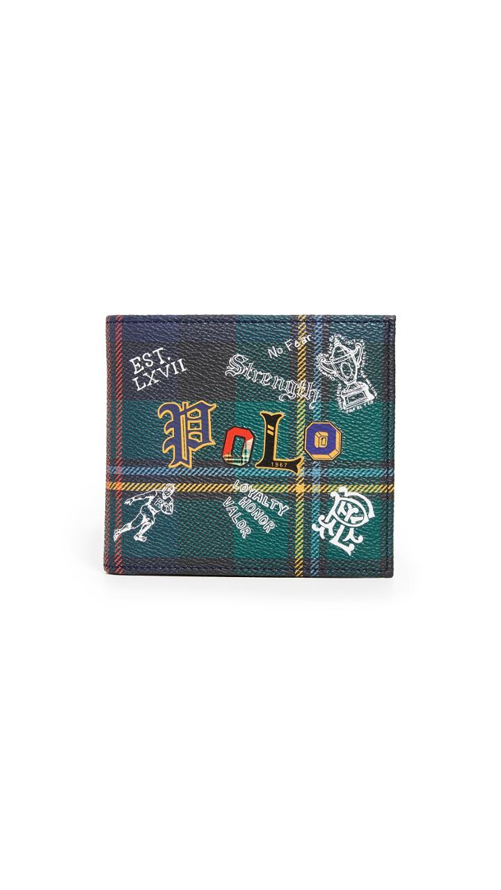 Polo Ralph Lauren Preppy Polo Tartan Bifold Wallet