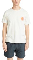 Mollusk Short Sleeve 50 50 Print Tee