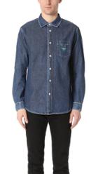 Kenzo Denim Long Sleeve Shirt