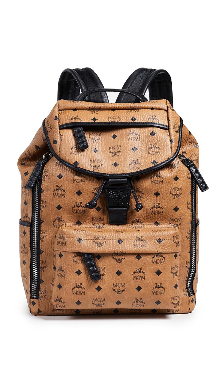 Mcm Killian Visetos Medium Backpack