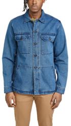 Faherty Indigo Corporal Jacket