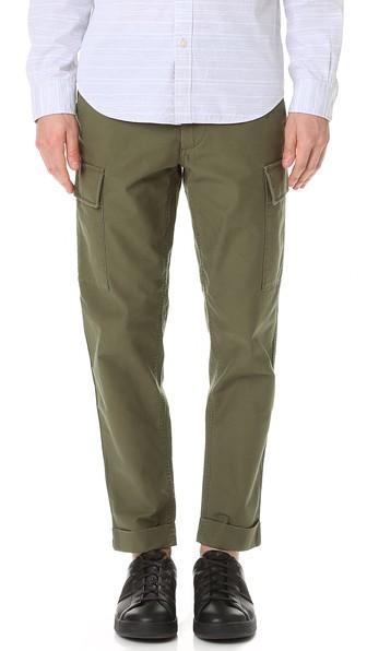 Club Monaco Tapered Military Trousers