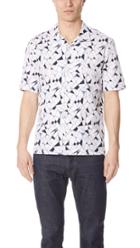 Theory Daze Geoline Print Top