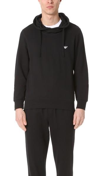 Emporio Armani French Terry Hoodie