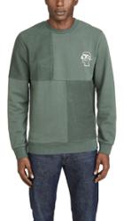 A P C X Brain Dead Pony Crew Neck Sweatshirt