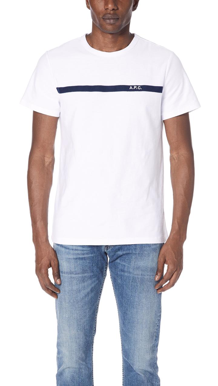 A P C Yukata Tee