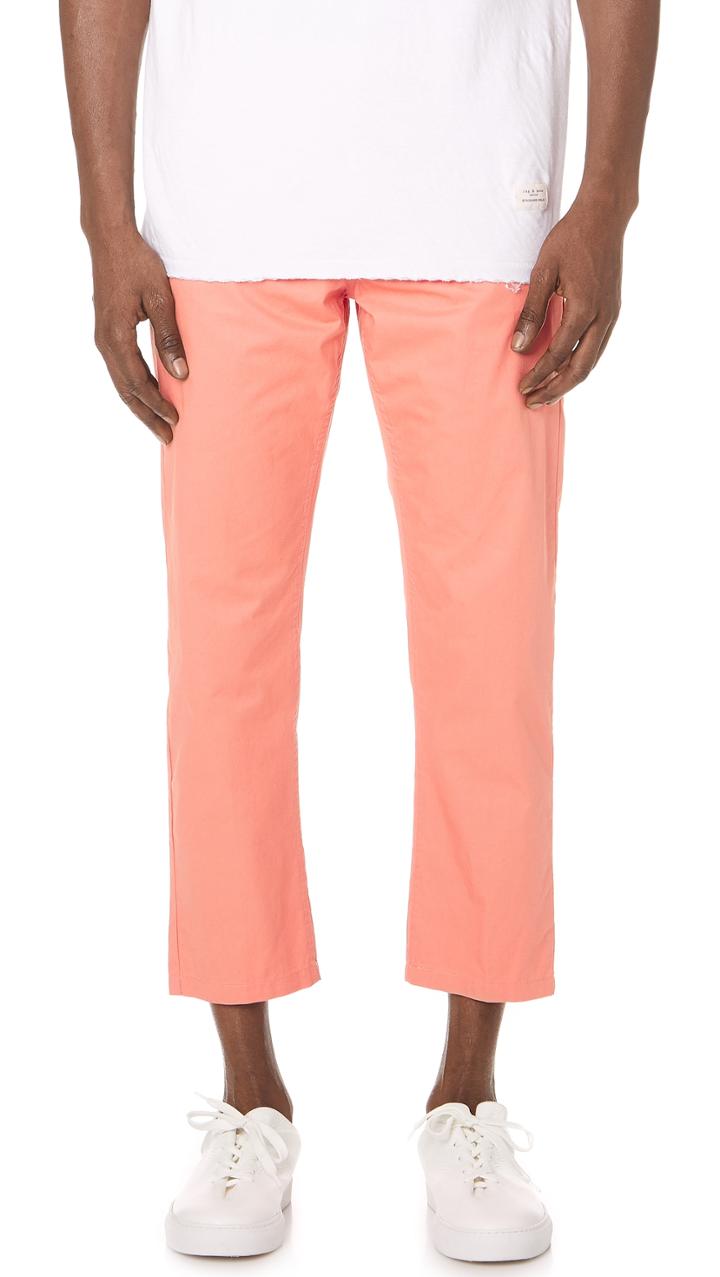 Obey Straggler Light Flooded Pants