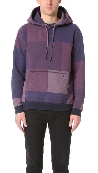 Remi Relief 18gg Patchwork Hoodie