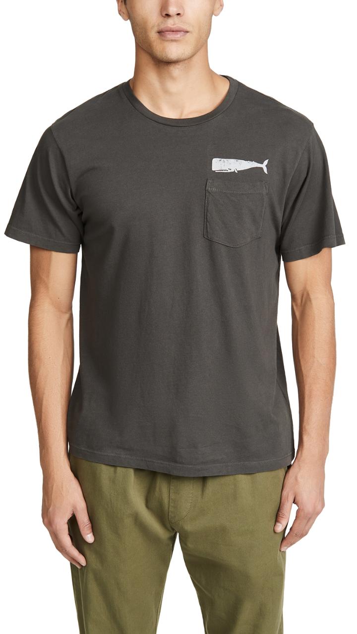 Mollusk Olde Whale Short Sleeve Tee