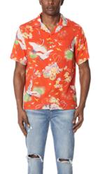 Polo Ralph Lauren Crane Hawaiian Shirt