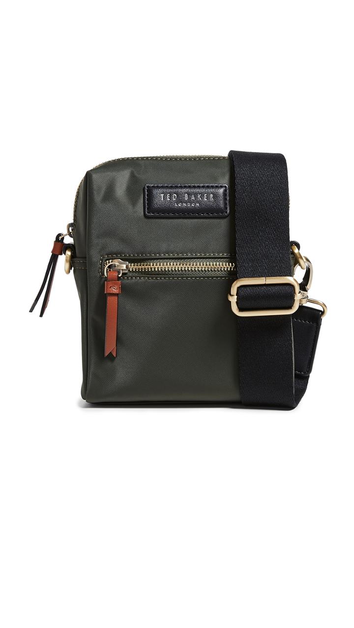 Ted Baker Nylon Mini Flight Bag