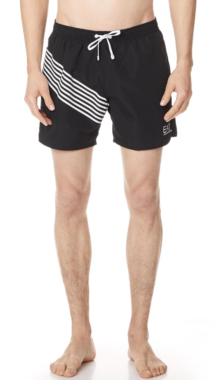 Ea7 By Emporio Armani Sw 7 Lines Swim Shorts