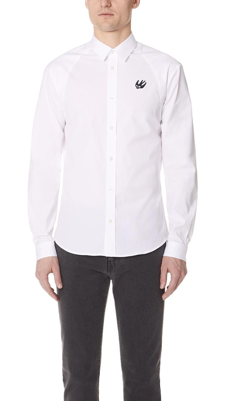 Mcq Alexander Mcqueen Long Sleeve Harness Shirt