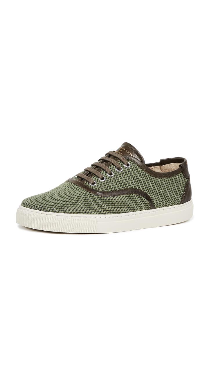 Zespa Zsp8 Cotton Jacquard Low Top Sneakers