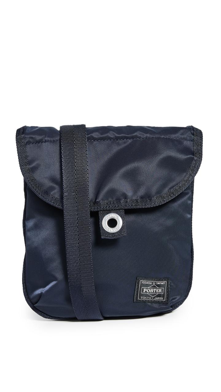 Porter Frame Small Shoulder Bag With Button